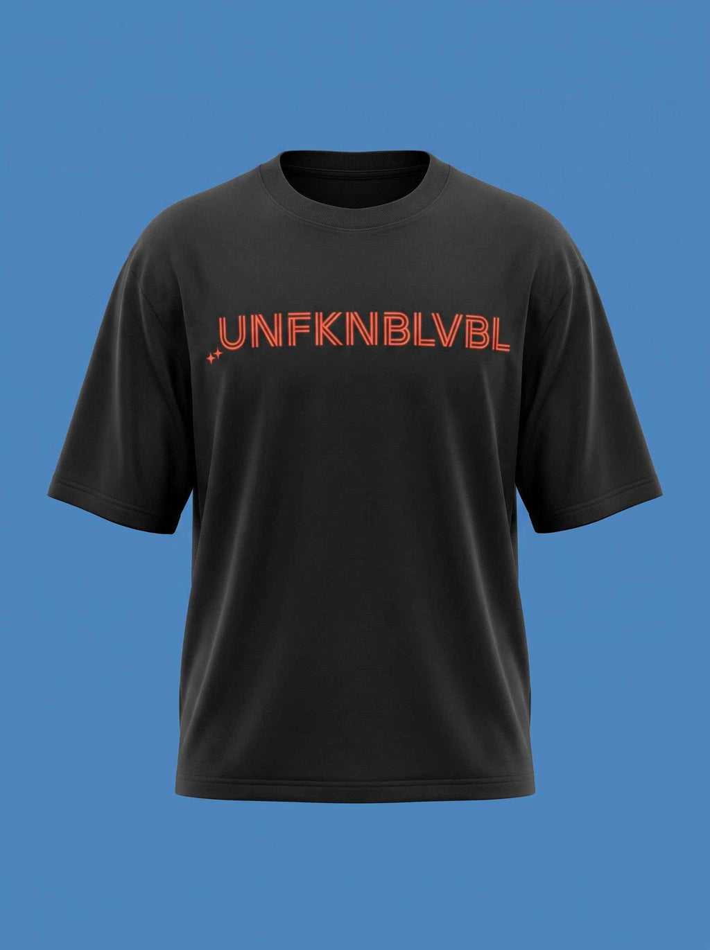 UNFKNBLVBL - Black Oversized (240gsm)
