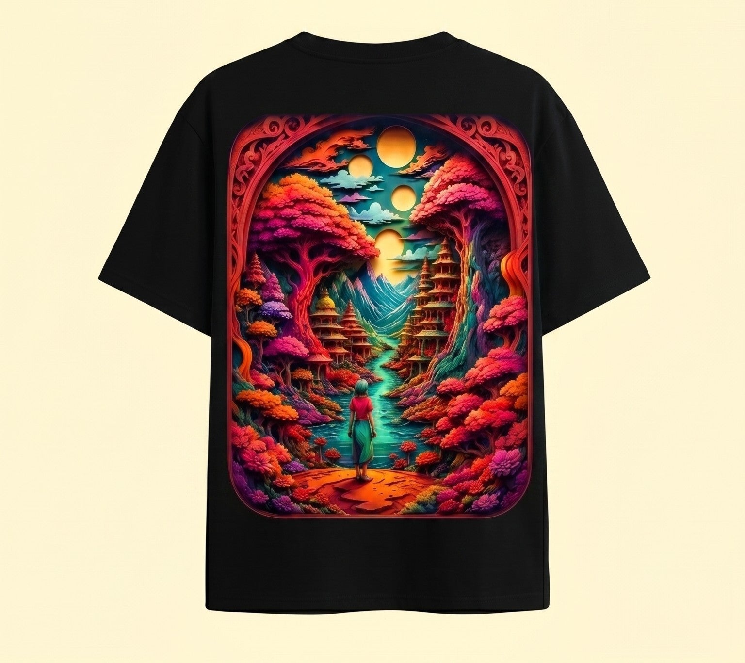 Fantasy Black Oversized 240gsm