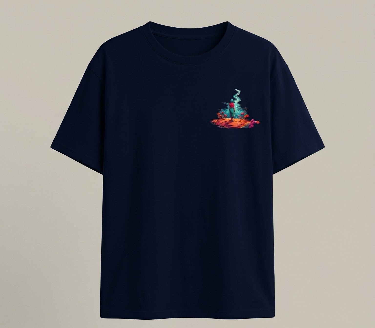 Fantasy Navy Blue Oversized 240gsm