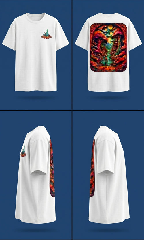 Fantasy White Oversized 240gsm