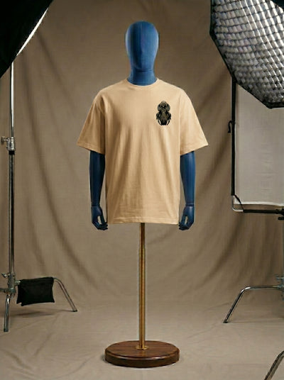 KingVB Beige Oversized 240gsm