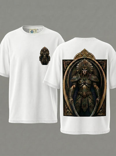 KingVB White Oversized 240gsm