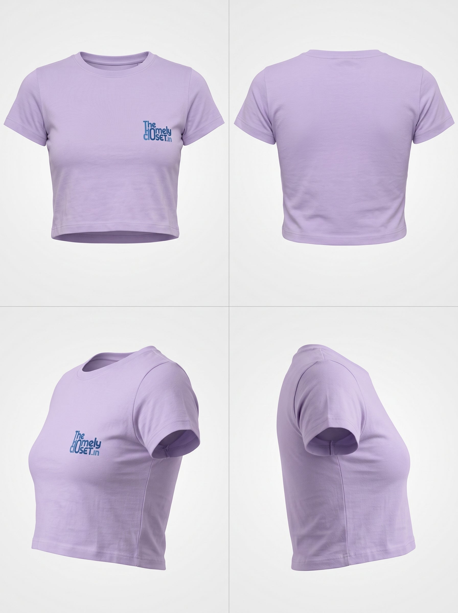 Lavender Crop Top