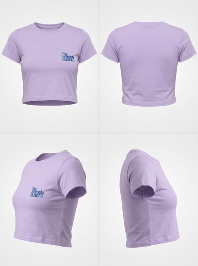 Lavender Crop Top