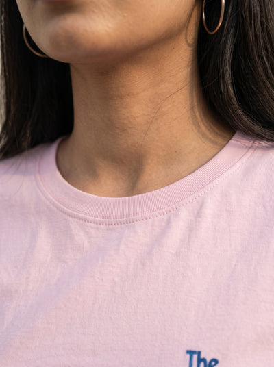 Light Baby Pink Crop Top