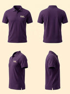 Men's Polo - Purple Regular Fit (220gsm)