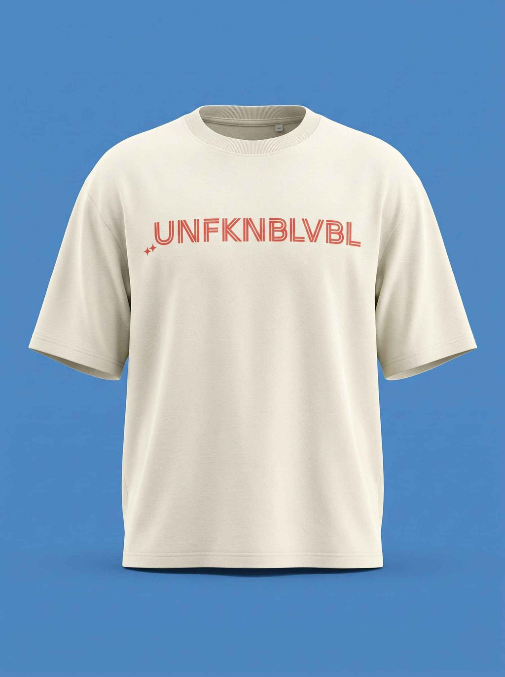 UNFKNBLVBL - Off White Oversized (240gsm)