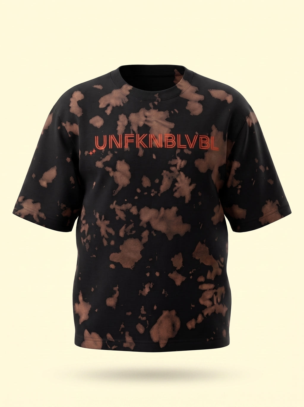 UNFKNBLVBL - Brown Black Tie-Dye (260gsm)