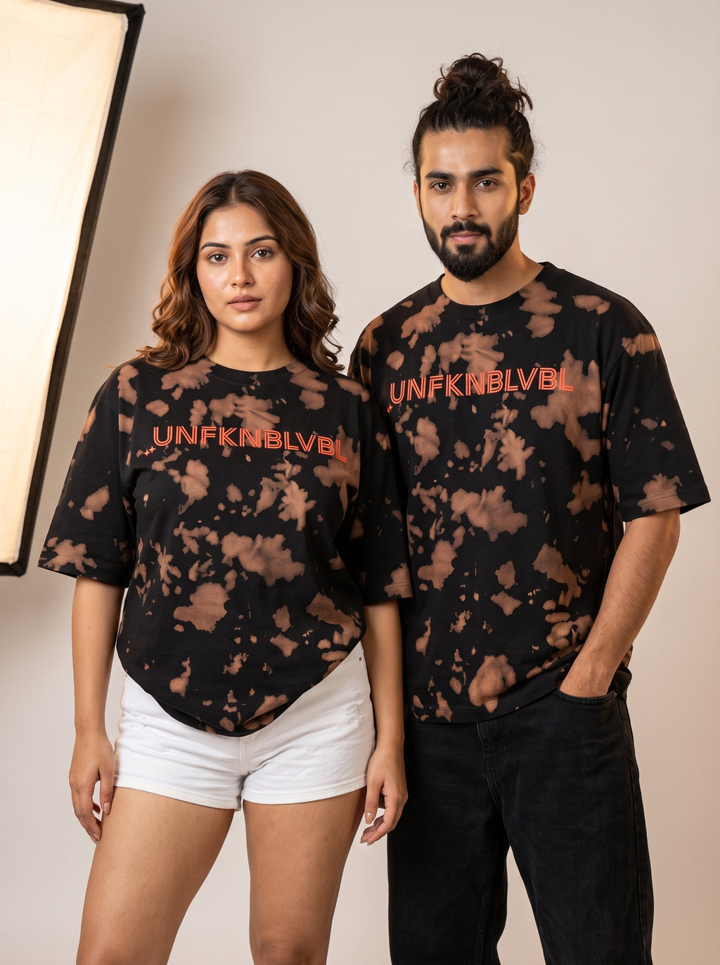 UNFKNBLVBL - Brown Black Tie-Dye (260gsm)