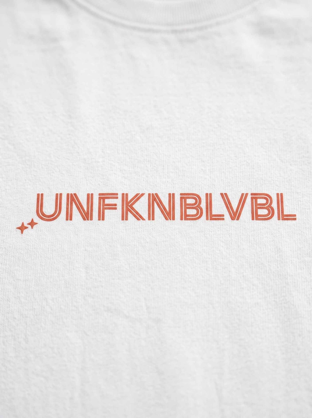 UNFKNBLVBL - White Oversized (240gsm)