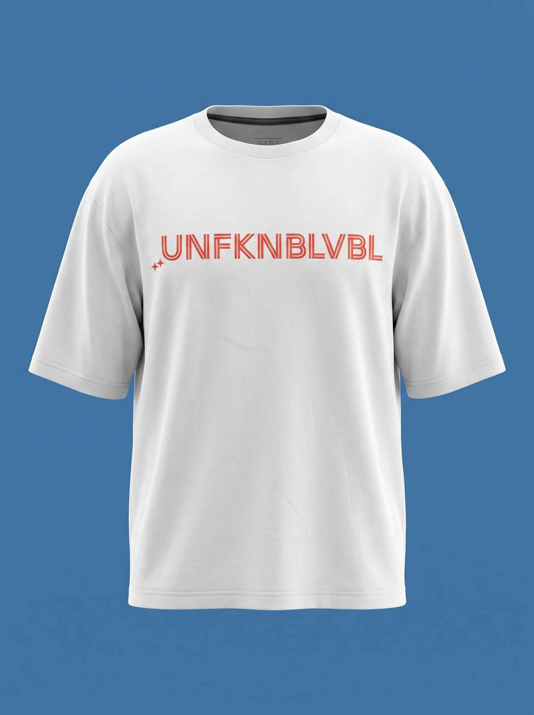 UNFKNBLVBL - White Oversized (240gsm)
