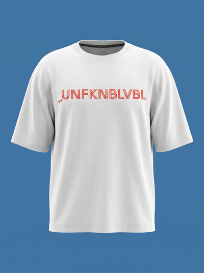 UNFKNBLVBL - White Oversized (240gsm)