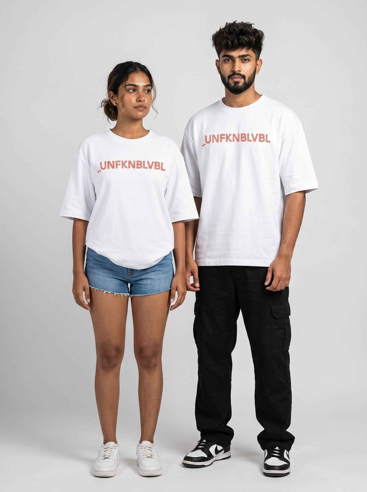 UNFKNBLVBL - White Oversized (240gsm)
